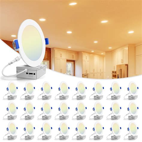 convert recessed light to junction box|6 led recessed lighting 5000k.